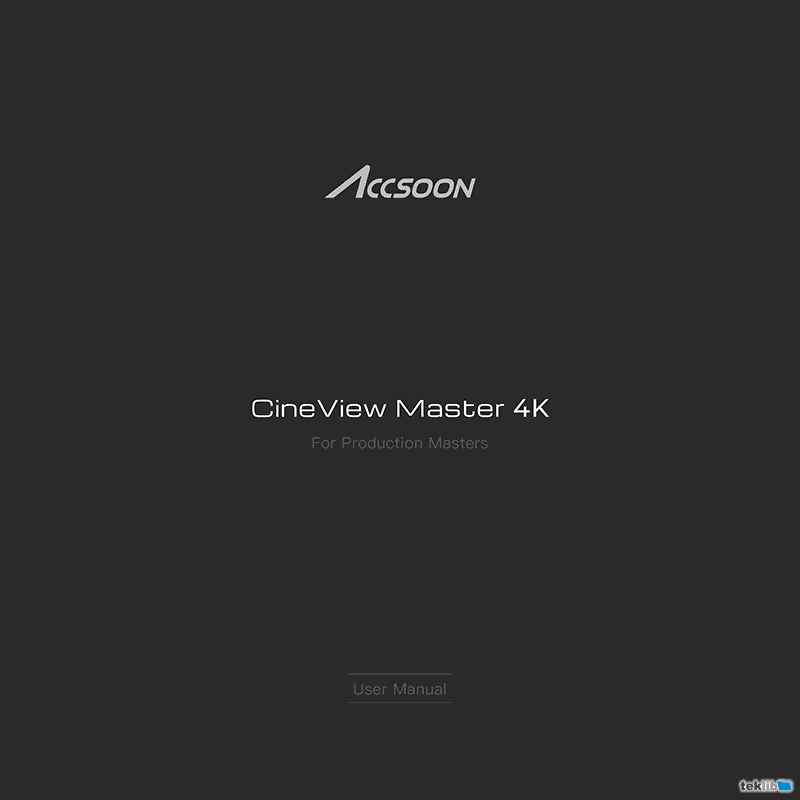 Accsoon CineView Master 4K User Manual