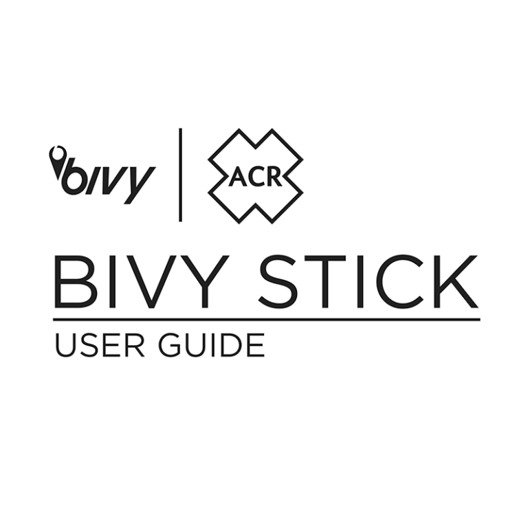 ACR Bivy Stick 2Way Satellite Communicator User Manual