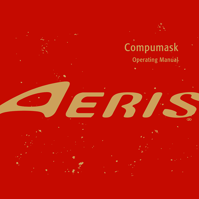 Aeris CompuMask HUD Operating Manual