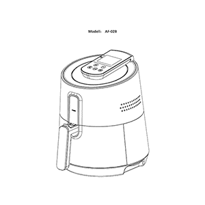 AF-02B Air Fryer Instruction Manual