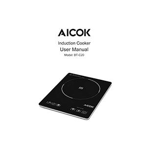 Aicok BT-C20 Induction Cooker User Manual