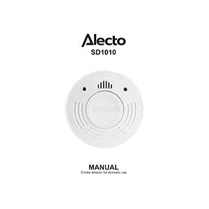 User manual for ALECTO SD1010