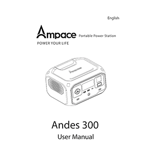 Ampace Andes 300 Portable Power Station User Manual
