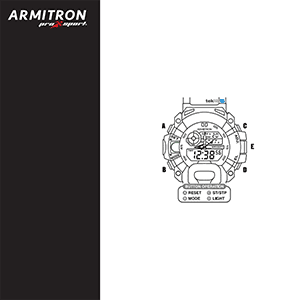 Armitron 20/5477 Analog-Digital Watch Instruction Manual