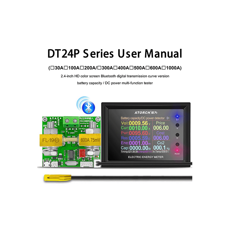 Atorch DT24P‐400A meter User Manual
