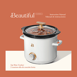 Beautiful 2qt Slow Cooker Instruction Manual