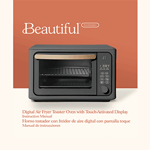 Beautiful Digital Air Fryer Toaster Oven Instruction Manual
