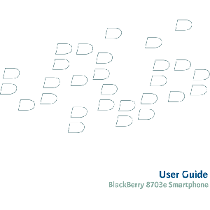 BlackBerry 8703e Smartphone RBF20CW User Guide