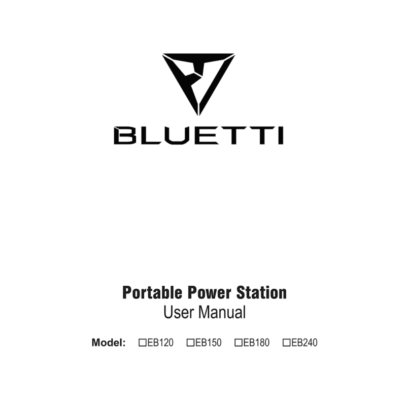 Bluetti EB240 Portable Power Station User Manual