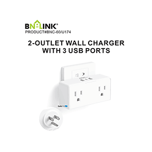 BN-LINK BNC-60/U174 Wall Tap Instruction Manual