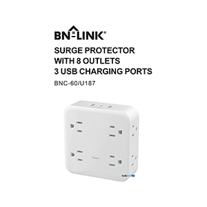 BN-LINK BNC-60/U187 Wall Tap Instruction Manual