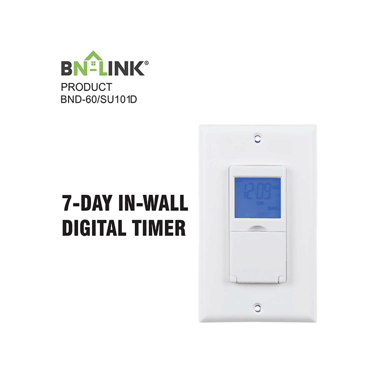 User manuals for bn link digital mechanical and smart timers