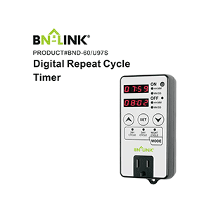 BN-LINK BND-60/U97S Digital Timer Instruction Manual