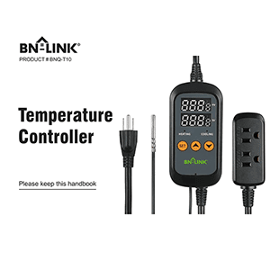 BN-LINK BNQ-T10 Temperature Controller Instruction Manual