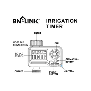 BN-LINK BNQ-W02 / CP-W02 Irrigation Timer Instruction Manual