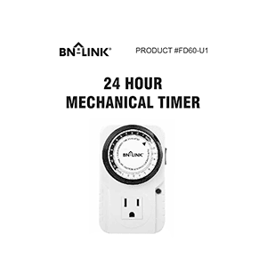 BN-LINK FD60-U1 Mechanical Timer Instruction Manual
