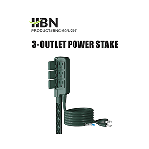 HBN BNC-60/U207 Power Stake Instruction Manual