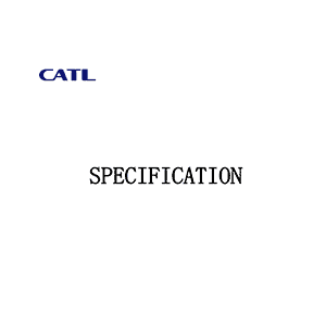 CATL ELE8A3 177Ah Battery Cell Data Sheet