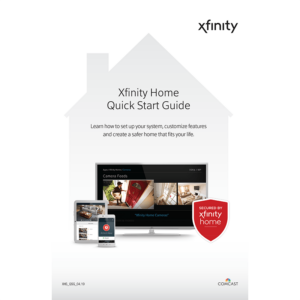 Comcast Xfinity Home Security System Quick Start Guide