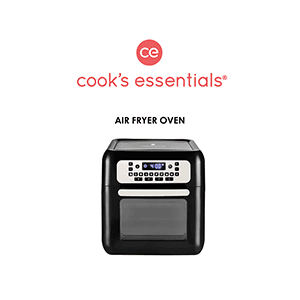 Cook's Essentials 10QT Air Fryer Oven Instruction Manual