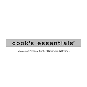 Cook's Essentials 4.5QT Microwave Pressure Cooker K40490 User Guide