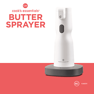 Cook's Essentials Butter Sprayer K48311 Instruction Manual