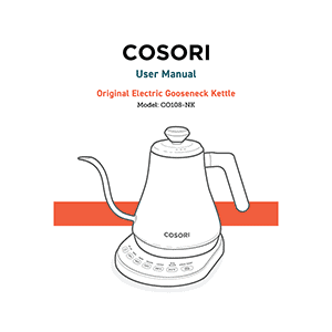 Cosori CO108-NK Gooseneck Kettle User Manual