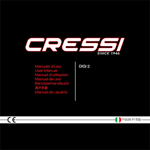 Cressi Digi 2 Console User Manual