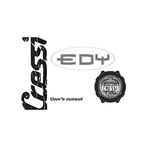 Cressi EDY Dive Computer User's Manual