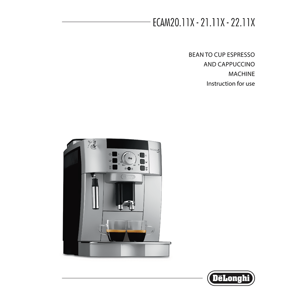  De'Longhi Magnifica S ECAM22.110.B, Coffee Maker with