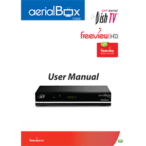 DishTV T1020 Freeview HD aerialBox User Manual