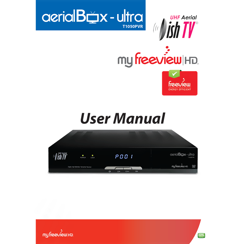 DishTV T1050PVR Freeview HD aerialBox-ultra User Manual V4