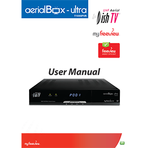 DishTV T1050PVR Freeview HD aerialBox-ultra User Manual V5