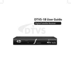 DTVS-1B Freeview Digital Satellite Receiver User Guide