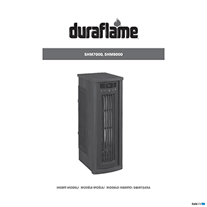 Duraflame 5HM7000 Electric Space Heater Instruction Manual