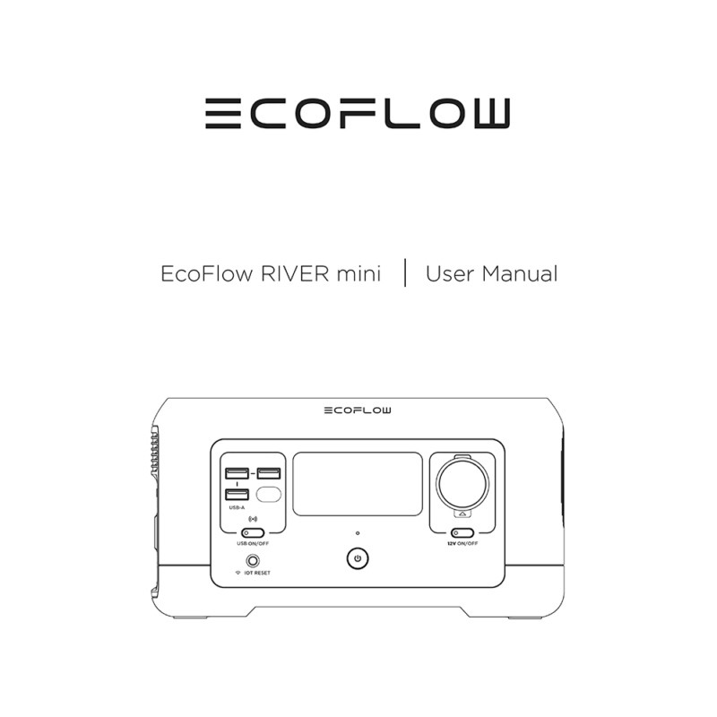 EcoFlow RIVER mini Portable Power Station User Manual