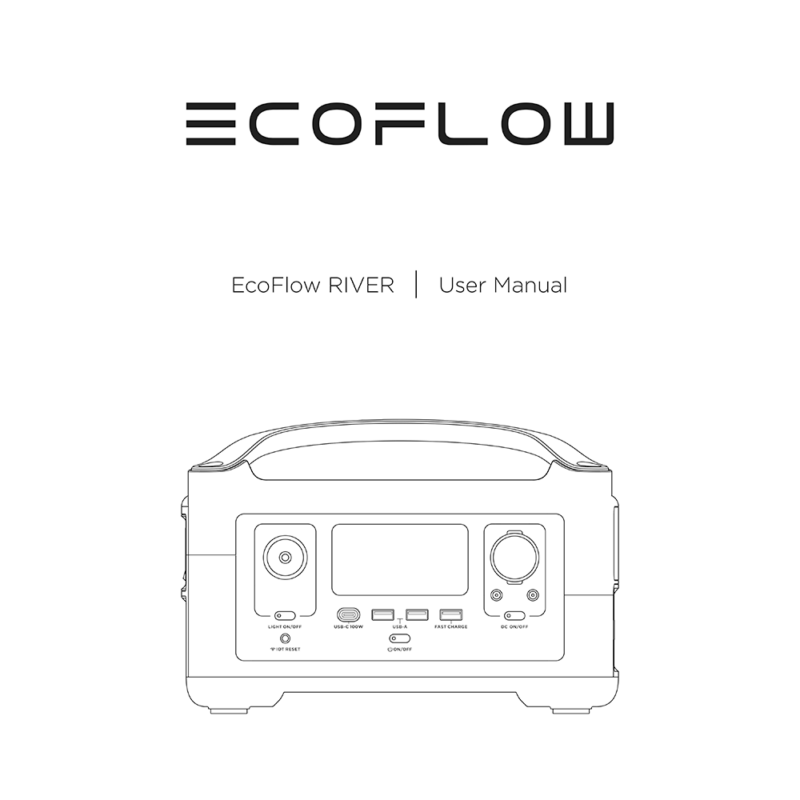 EcoFlow RIVER Portable Power Station User Manual