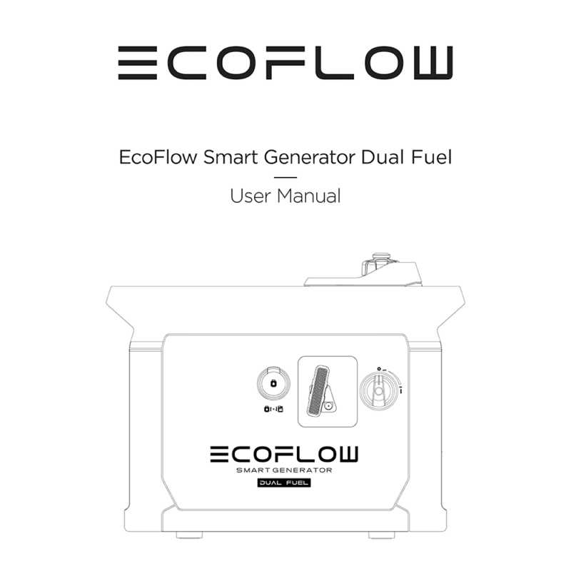 EcoFlow Smart Generator Dual Fuel User Manual