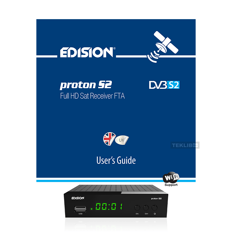 Edision Proton S2 HD FTA Satellite Receiver User's Guide