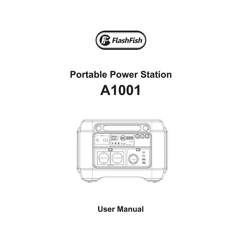 FlashFish A1001 UPS Power Station User Manual