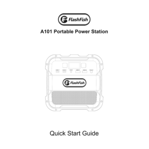 FlashFish A101 Portable Power Station Quick Start Guide