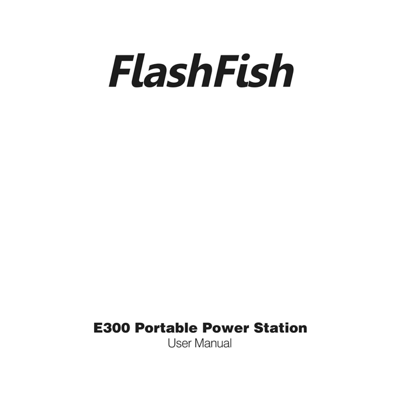 FlashFish E300 Portable Power Station User Manual