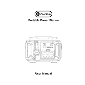 FlashFish A501 Portable Power Station User Manual