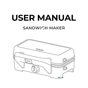 Fohere AN-780 Sandwich Maker User Manual