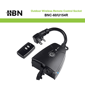 HBN BNC-60/U154R Remote Control Socket Instruction Manual