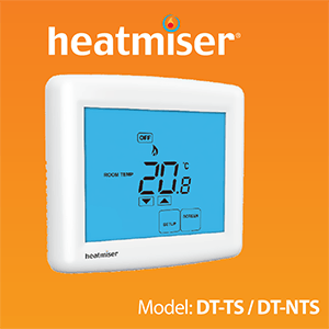 Heatmiser DT-NTS Room Thermostat Manual
