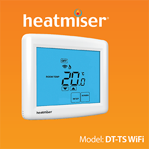 Heatmiser DT-TS WiFi Room Thermostat Manual