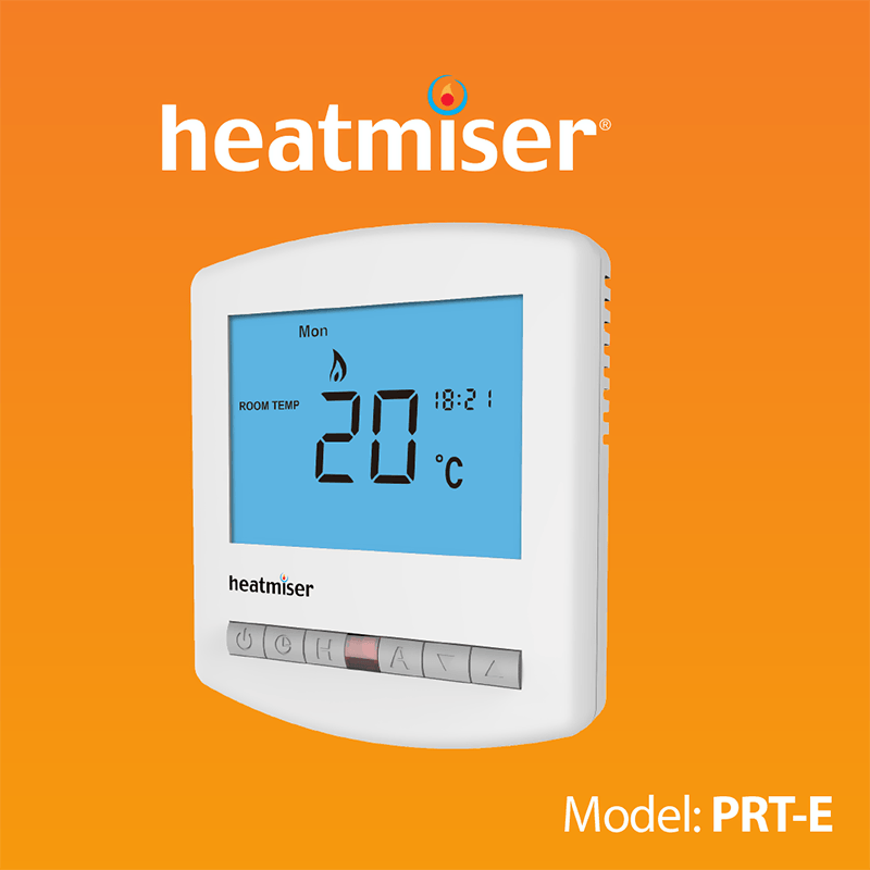 Heatmiser PRT-E Programmable Room Thermostat Manual