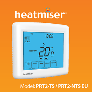Heatmiser PRT2-NTS EU Programmable Room Thermostat Manual