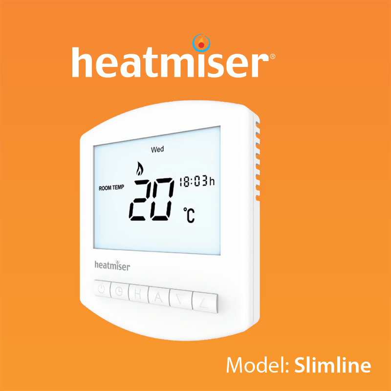 Heatmiser Slimline Programmable Room Thermostat Manual